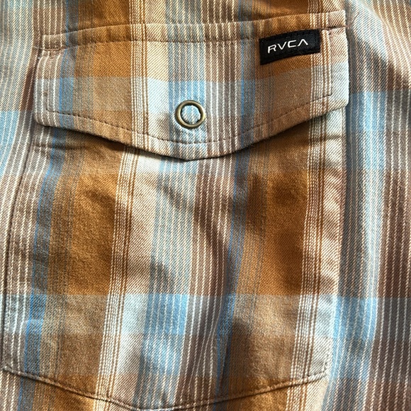 RVCA button down shirt size L - Picture 2 of 4